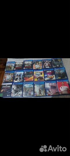 Игры рs 4 и рs5 140 дисков.продажа обмен