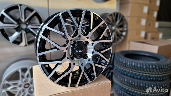 Диски R15 на Hyundai Solaris 4x100 D54.1