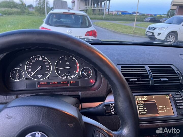 BMW X5 3.0 AT, 2003, 293 000 км