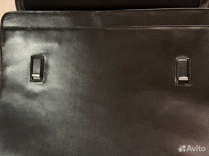 Портфель hugo boss кожа