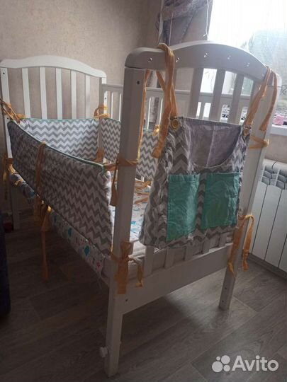 Бортики в детскую кроватку