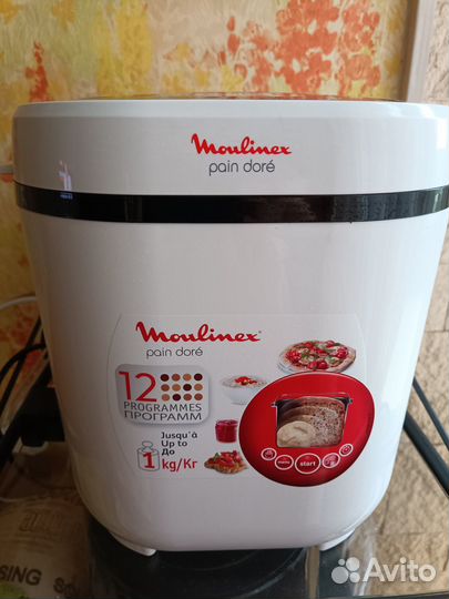 Хлебопечка moulinex