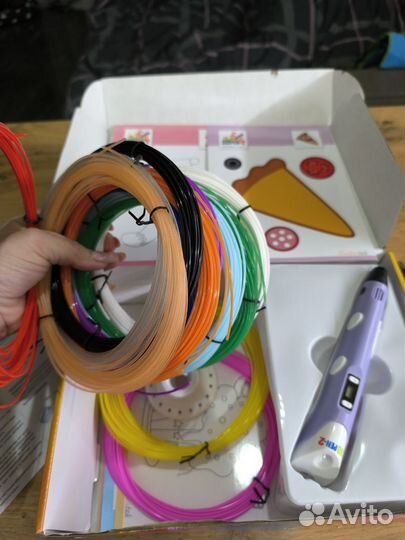 3D ручка с трафаретами