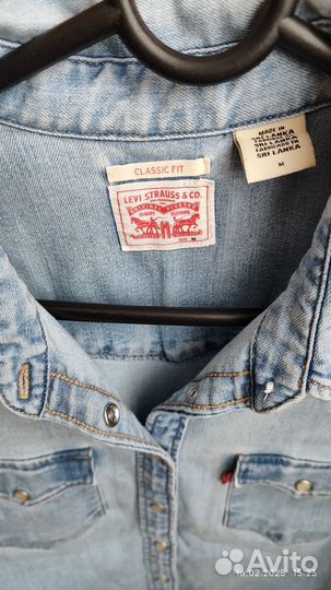 Рубашка женская levis М