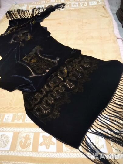 Шарф помбархат