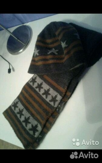 Шапка и шарф zara