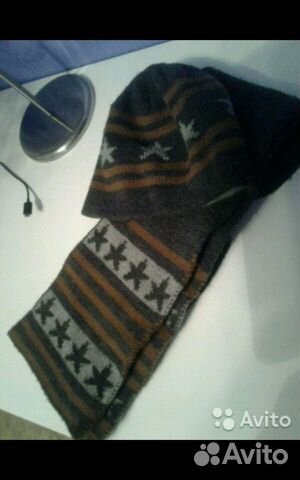 Шапка и шарф zara