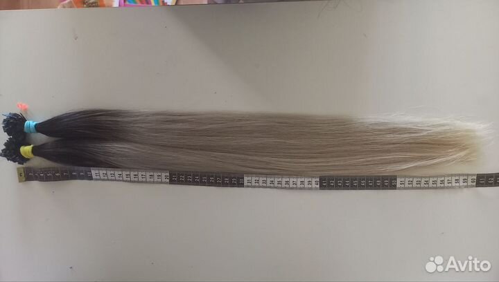 Натуральные волосы 60 см