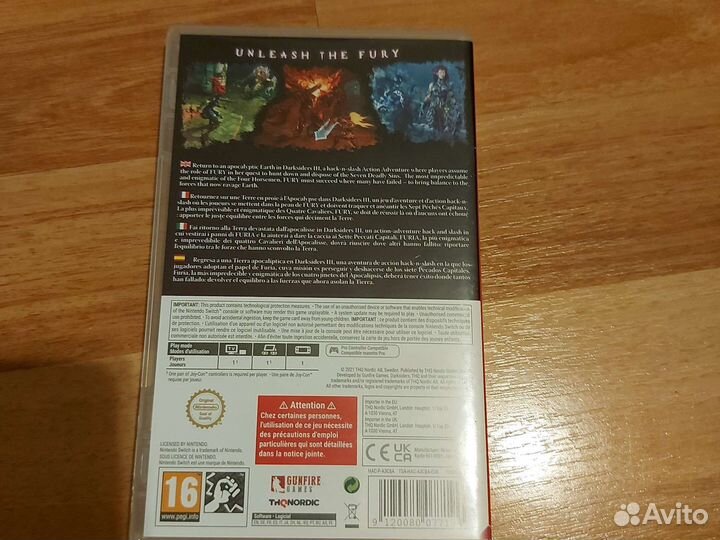 Darksiders 3 nintendo switch