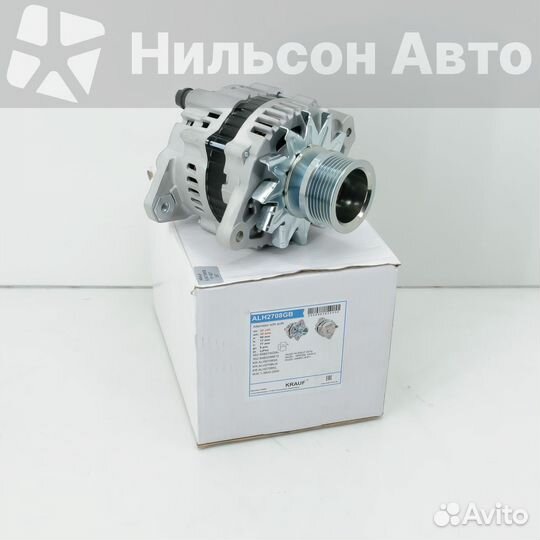 Генератор 24V isuzu ELF 4HK1, без вакуума, шкив ру