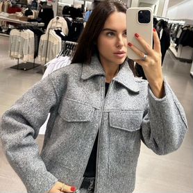 Бомбер букле Zara Xs,S,M,L три цвета