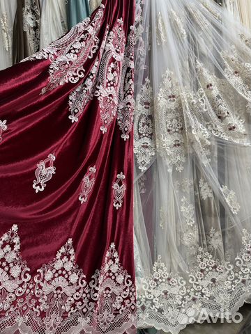 Комплект шторы и тюль