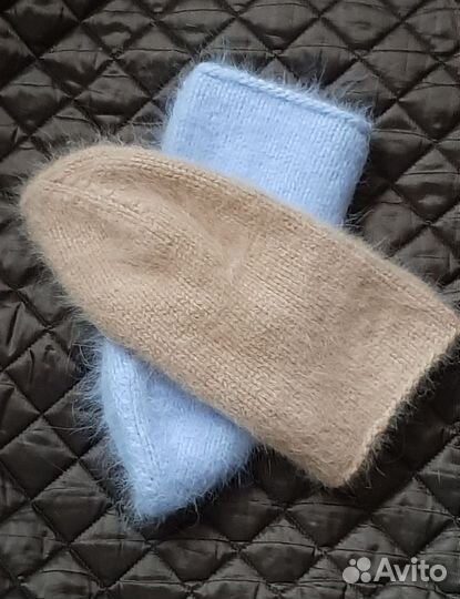 Шапки бини из ангоры