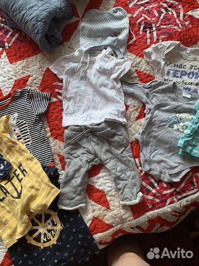 Вещи пакетом на мальчика 0-3