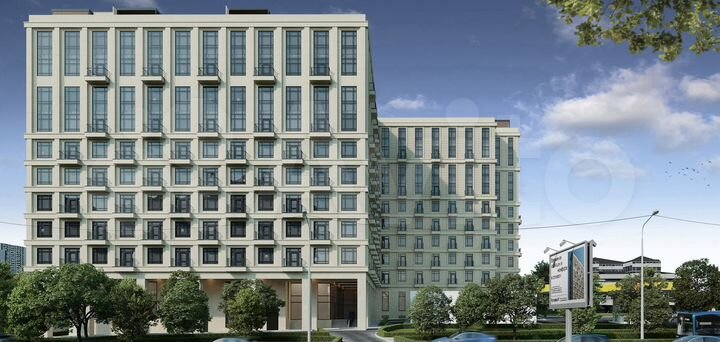 Апартаменты-студия, 26,3 м², 4/8 эт.