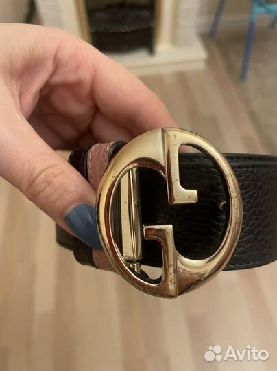 Двухсторонний ремень gucci