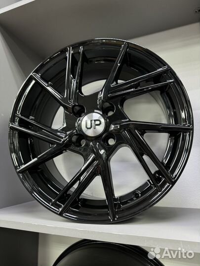 R15 Wheels UP Up115 6.5/5x100x57.1/38 New Black (к