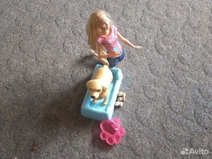 Барби с беременной собакой