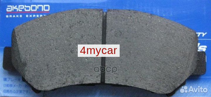 Колодки тормозные AN-751WK Akebono