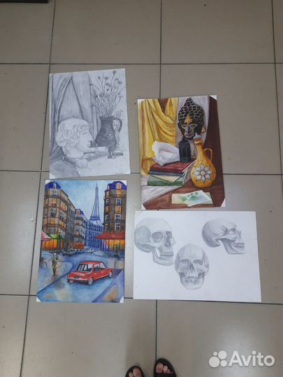 Рисунки ручной работы