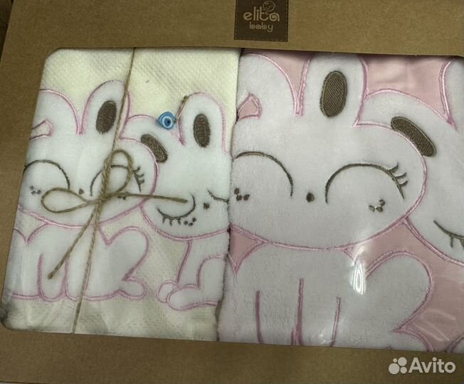 Детское постельное белье + плед, 100 хлопок