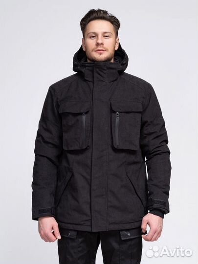 Куртка мужская Inruska Island мембрана черный