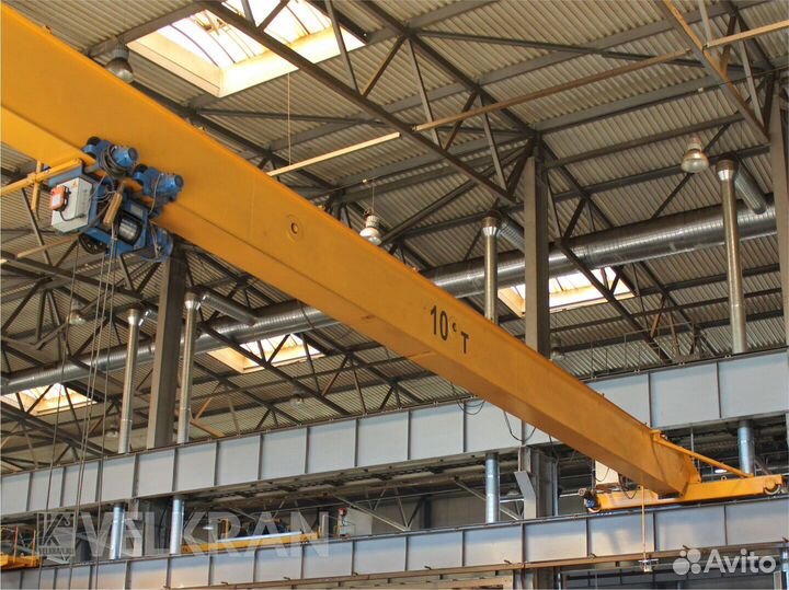 Мостовой опорный кран балка