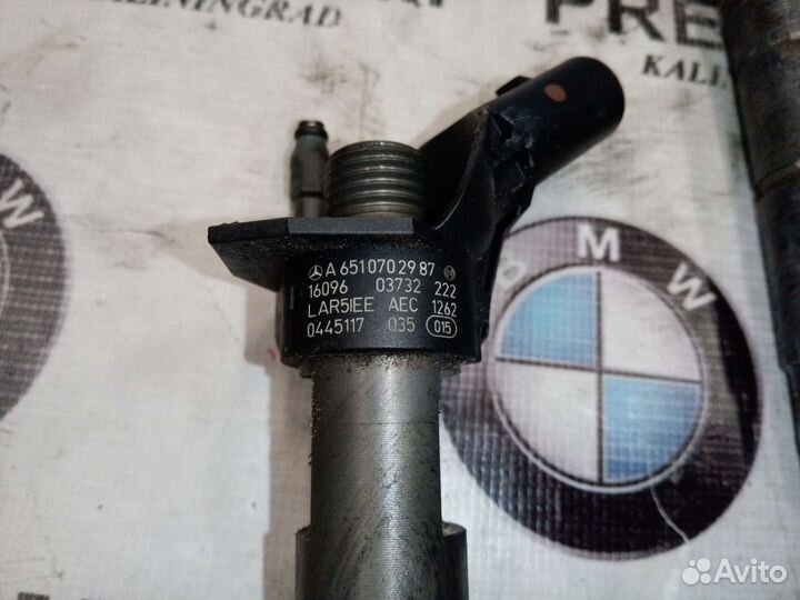 Форсунки мерседес A6510702987 2.2 сdi