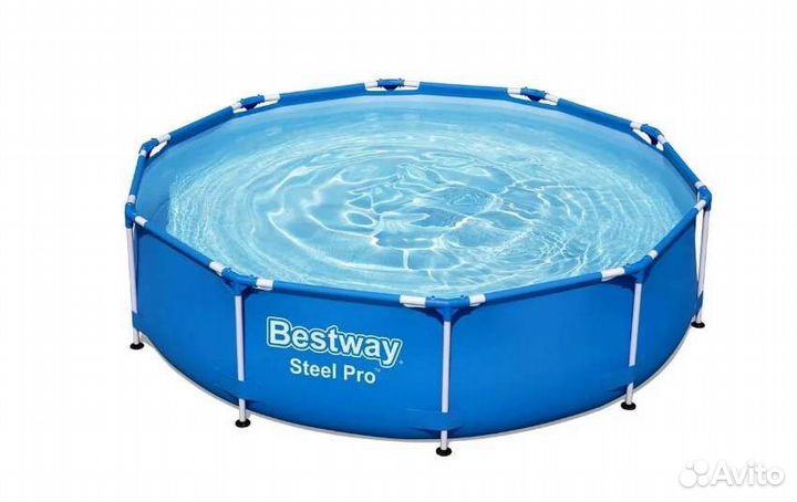 Каркасный бассейн Bestway Steel pro 305x76 см