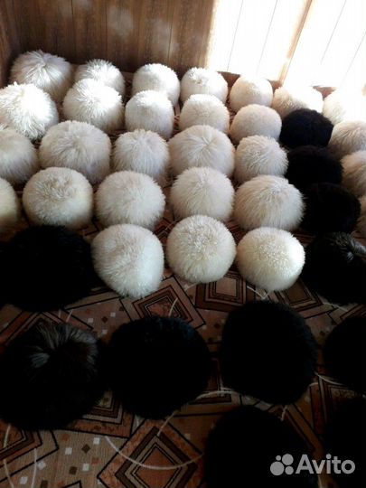 Папахи пуховые шкуры козы