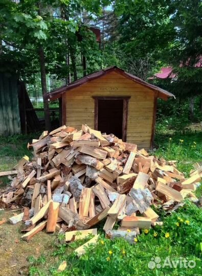 Дрова сухие в укладку любого объема