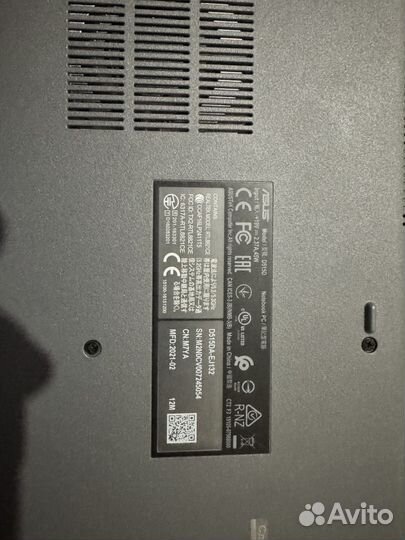 Ноутбук asus D515D