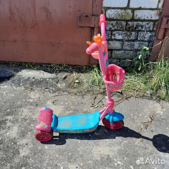 Самый лучший самокат для красивицы 3-5 лет