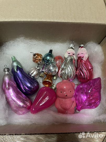 Елочные игрушки СССР