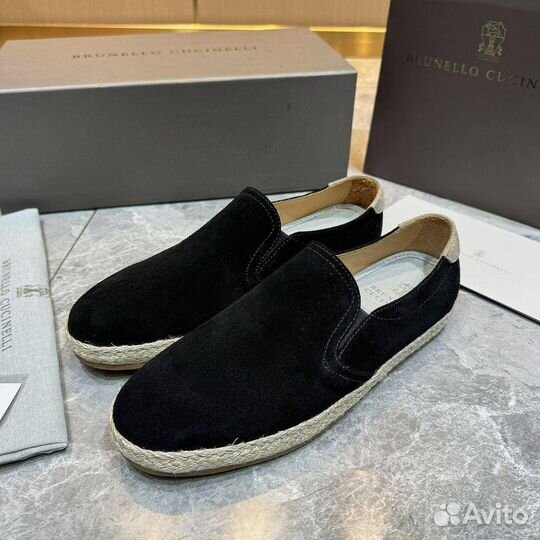 Brunello cucinelli слипоны мужские
