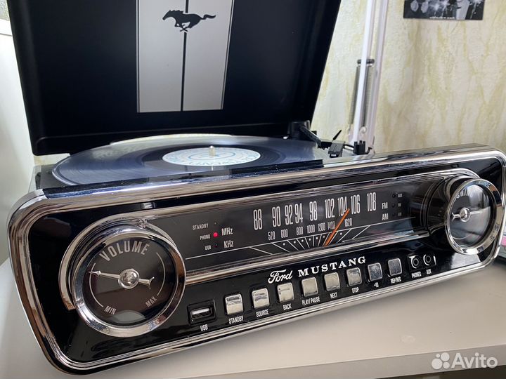 Проигрыватель ION Mustang lp