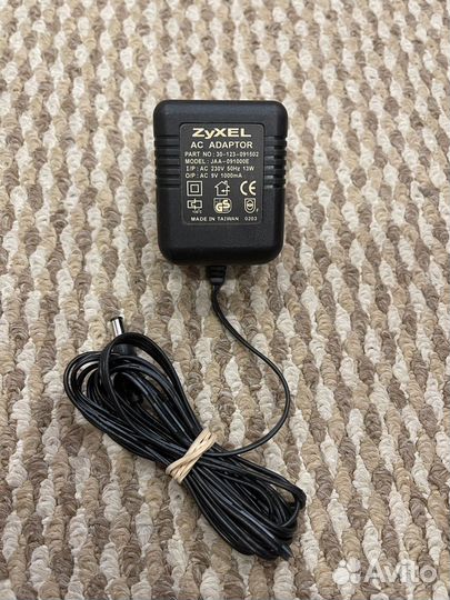 Блок питания zyxel AC Adaptor JAA-091000E