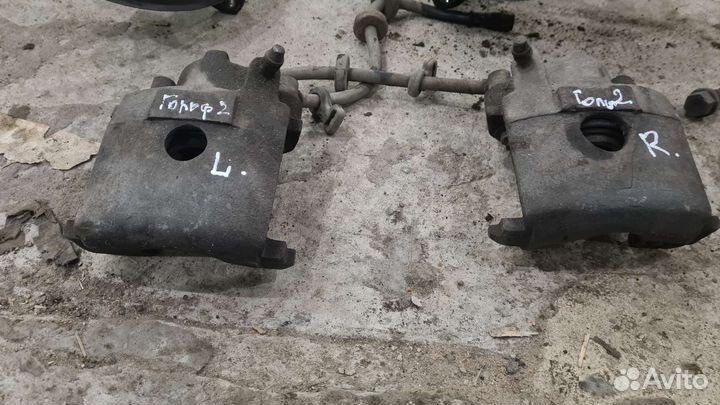 Вентилируемые тормоза на VW Golf 2