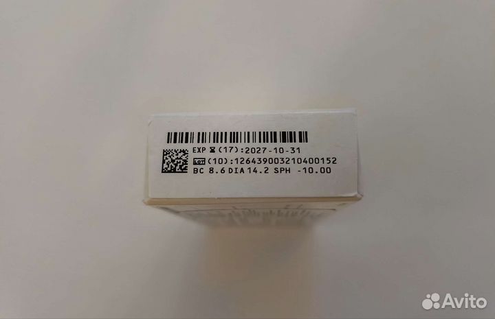 Линзы контактные