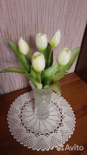 Тюльпаны из силикона