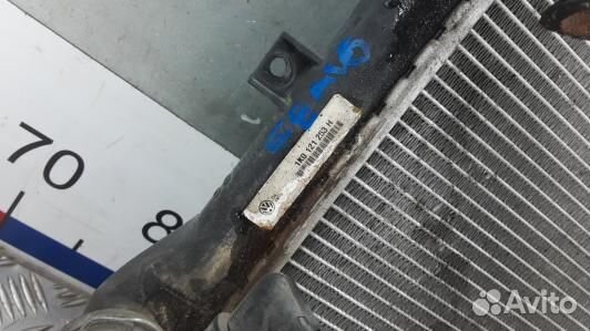 Радиатор системы охлаждения skoda superb 2 (EEA16K