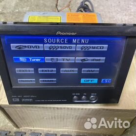 Pioneer AVH-P5700DVD: инструкция