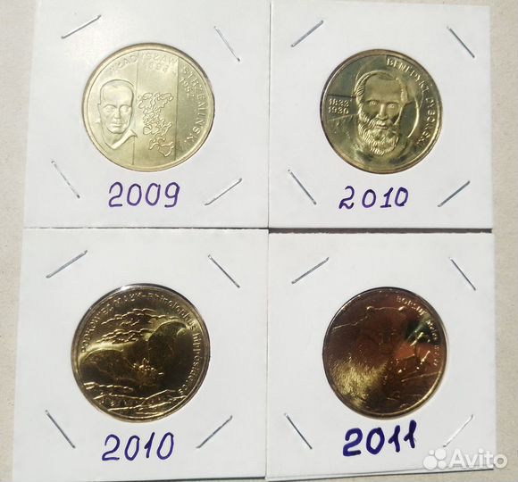 Юбилейные монеты 2 злотых Польша