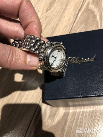 Часы Chopard Happy Sport 7 бриллиантов, оригинал
