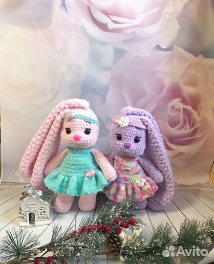 Игрушка Зайка с метрикой