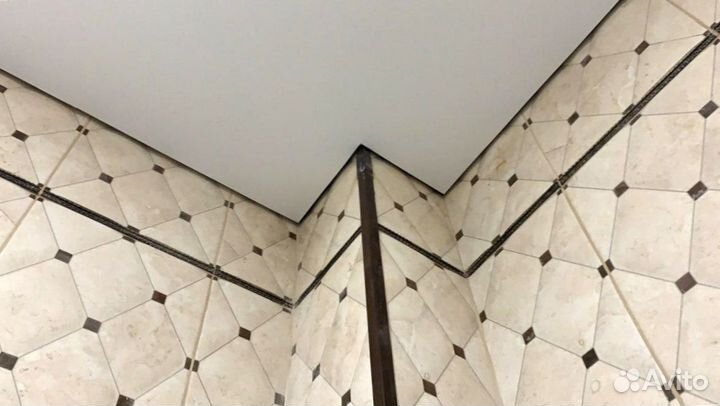 Натяжные потолки глянцевые и матовые под ключ