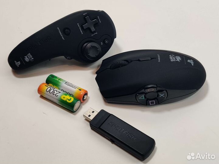 Split fish mouse controller ps4