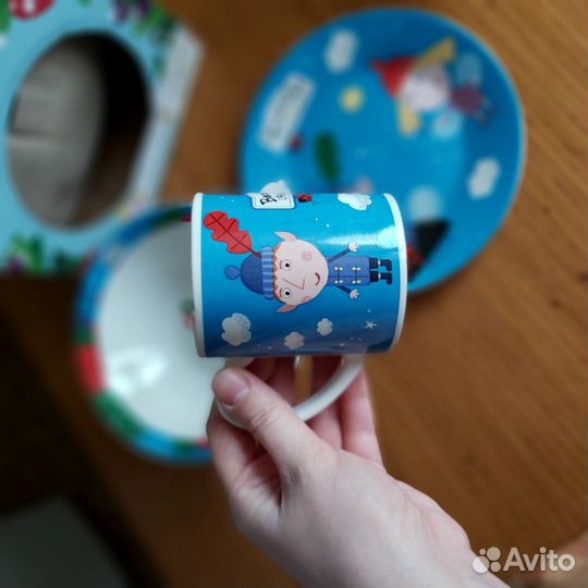 Набор детской посуды (3 предмета)