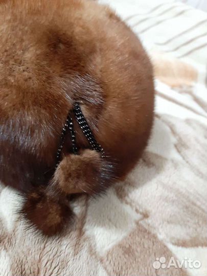 Шапка норковая