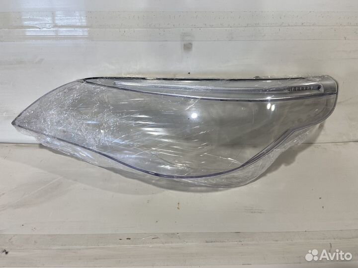 Стекла фар bmw 5 e60/e61 с ресничкой новые
